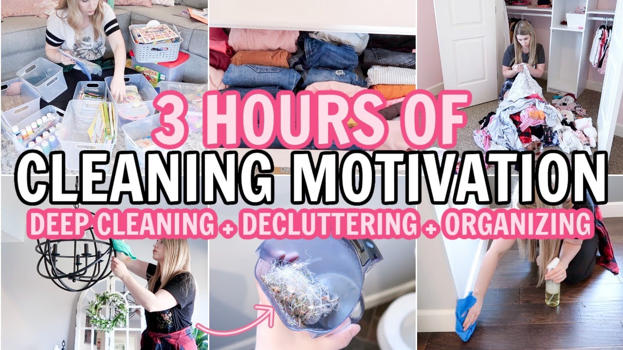 Extreme Deep Clean Declutter Organize Cleaning Motivation Marathon
