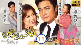 TVB時裝喜劇線上看 | 當狗愛上貓 11/20 | 胡杏兒(自瑜)發現小巴失蹤 |羅嘉良 |胡杏兒 |粵語中字 |2008 |When A Dog Loves A Cat