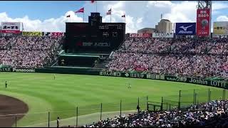 2018夏の甲子園　佐久長聖vs高岡商業　佐久長聖　ウイニング