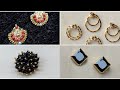 gold studs earrings designs with weight and price / gold studs designs