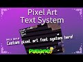 Custom Text System in Pygame