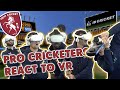 Professional Cricketers React to VR Cricket - Kent County Cricket play iB Cricket on Meta Quest 2