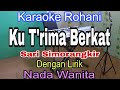 KU T'RIMA BERKAT | KARAOKE NADA WANITA | SARI SIMORANGKIR