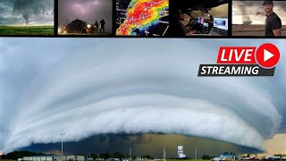 🔴 LIVE TORNADO Threat // Storm Chasing South Dakota & Minnesota