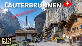 Lauterbrunnen & Schilthorn Switzerland | Amazing Valley & James Bond Mountain
