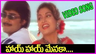 Hai Hai Menaka Song - Aahwanam Telugu Video Songs - Srikanth , Ramya Krishna