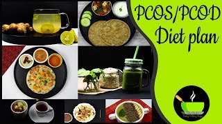 PCOD/PCOS Diet Plan For Weight Loss - Vol 1 | How To Lose 10Kgs Fast With PCOD | Indian Meal Plan