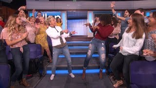 Ellen Gets Down with tWitch and Audience Dancer Imani