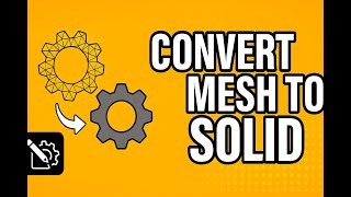 Convert STL or OBJ to a Solid Body in Fusion 360 | Mesh to BREP Tutorial