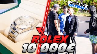 JE RENTRE AVEC UNE ROLEX DANS UNE CITÉ CHAUDE ! (CAM OFF)