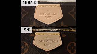 How to spot a fake #lv #louisvuitton 🤯🤯