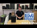 Bose S1 Pro Panel Controls Overview From EMI Audio