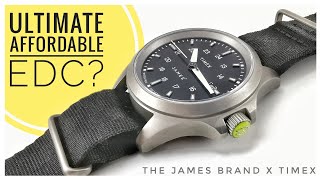 So, so, close! The James Brand x Timex Expedition North Titanium 41mm Automatic Watch Review