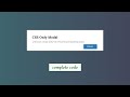 Modal(Pop-Up) with HTML, CSS || Complete code