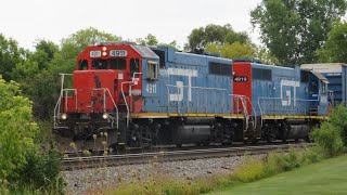 Southeastern Wisconsin Railfanning Compilation - Late Summer 2023