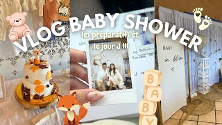 VLOG BABY SHOWER ✨👩‍🍼🚿(les préparatifs + le jour J !!!)