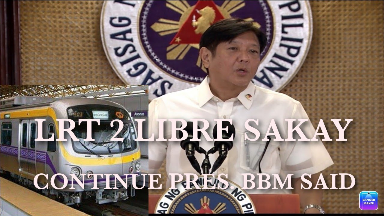 PRES. BBM...MAS PINALAWIG PA ANG LIBRENG SAKAY SA MRT - YouTube