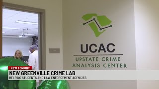 'First-of-its-kind' crime analysis center opens in Greenville