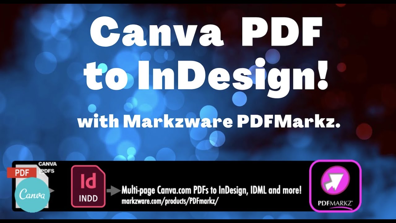 How To Convert A Canva Pdf To Indesign рџ њ Youtube