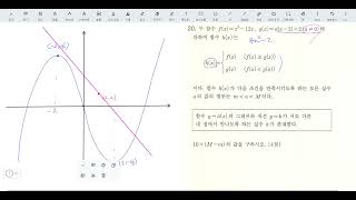 창규야202407두함수에대 7월 공통 20번