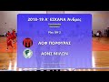 2018 19 Α ΕΣΚΑΝΑ Άνδρες Πορφύρας Μίλων play off 2