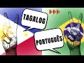 Brazilian Portuguese and Filipino Language Cognates Words