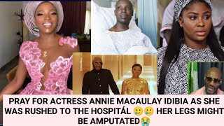 PLEASE PRAY FOR ANNIE IDIBIA 😭 AS SHE'S BATTLÍNG WITH HER LIFE IN THE HOSPITÁL😭