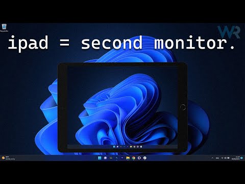 How to Use an iPad as a Second Monitor in Windows 11