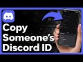 How To Copy Someone's Discord ID