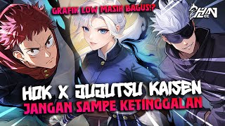 EVENT HONOR OF KINGS X JUJUTSU KAISEN TERBAIK! SKIN MEWAH, VOICE PACK GRATIS, GAK RUGI KAH?!