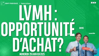 LVMH : Opportunité d'achat ? - 100% Marchés - soir - 29/01/2024