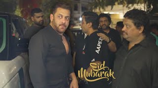 Salman Khan arrives in Style at Family EID 2022 Biggest Party | Media Gone CRAZY