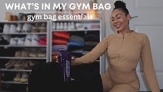 what's in my gym bag | gym bag essentials 2023