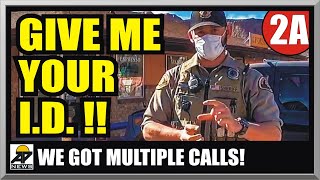 I.D. FAIL !! - STOPPED FOR OPEN CARRY IN MOAB UTAH - First Amendment Audit - Amagansett Press