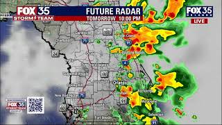 Central Florida Forecast: Showers and storms approaching | FOX 35 Storm Tracker Radar