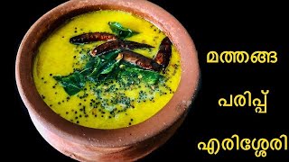 മത്തങ്ങ പരിപ്പ് എരിശ്ശേരി |Erissery Recipe in Malayalam | Pumpkin Erissery