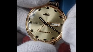 Unboxing: Mido Ocean Star Commander Datoday 636-8429 Gold (4K Ultra HD)