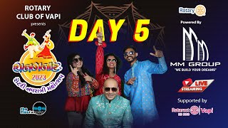 Rotary Navratri Mahotsav || Thanganat 2023 || Vapi || Day 5