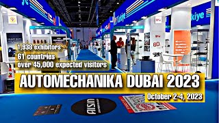 AUTOMECHANIKA 2023 | WORLD TRADE CENTER DUBAI UNITED ARAB EMIRATES | MELY MAR