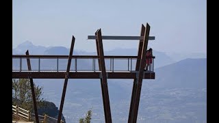 Le Belvédère du Revard Massif des Bauges (4K) Drone DJI