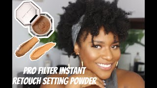 I Tried...Fenty pro filter setting powder (hazelnut & honey)