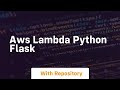 aws lambda python flask