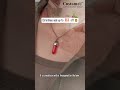 perfect christmas gift – crystal pendant birthstone necklace