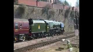 British Railways 46233 Duchess Of Sutherland Test Run (27th March 2012)