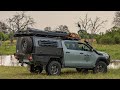 Toyota Hilux Tray and Canopy Upgrade by Bushtech Canopies with a Redarc Redvision Setup