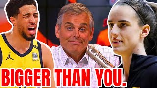 Colin Cowherd Drops WILD PREDICTION on CAITLIN CLARK DOMINATING Indiana Pacers! WNBA Bets SKYROCKET!