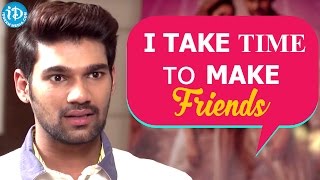 I Take Time To Make Friends - Bellamkonda Sreenivas || Speedunodu Movie