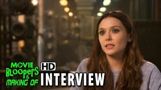 Avengers: Age of Ultron (2015) BTS Movie Interview - Elizabeth Olsen (Wanda Maximoff/Scarlet Witch)
