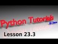Python Tutorial v3.2.5 Lesson 23.3 - List Mutability