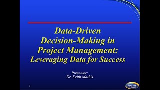 Data Driven Decisions Webinar - 12/12/25